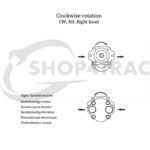 Hydrauliekpomp Kubota B1200 - B7100 | B1-10 | B1-17 - Afbeelding 5