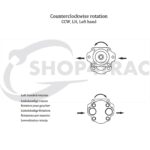 Hydrauliekpomp Iseki TX | TU | Bolens - Afbeelding 5