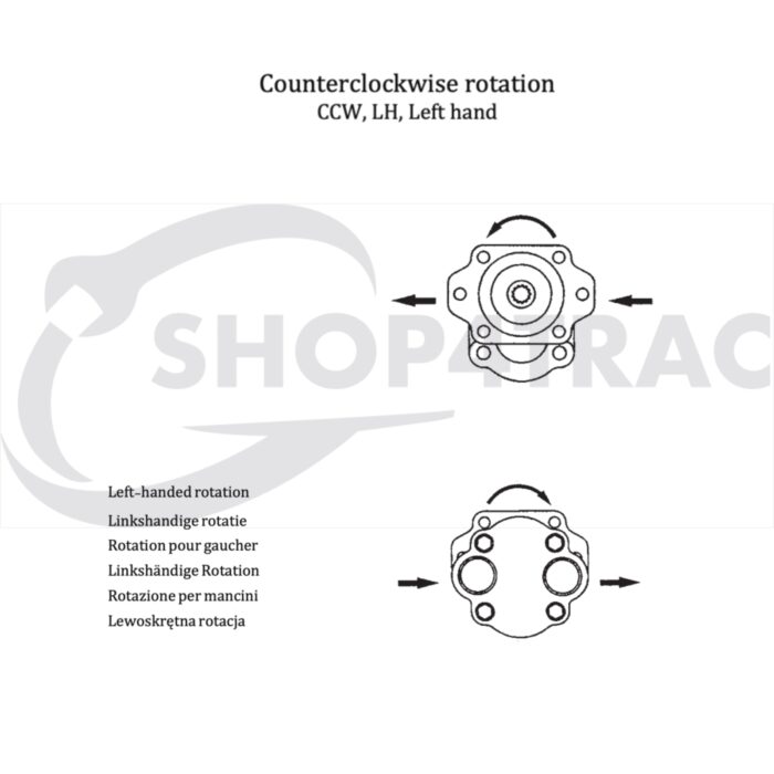 Hydrauliekpomp Iseki TX | TU | Bolens - Afbeelding 5