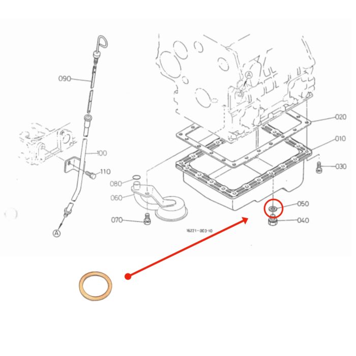 Kit de filtre | kit d'entretien Kubota GT-3 GT-5 GT-8 – Image 3