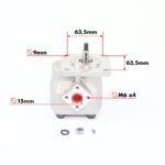 Hydrauliekpomp Hinomoto - Afbeelding 2