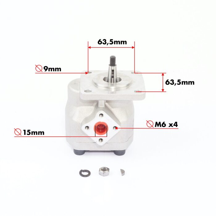 Hydrauliekpomp Hinomoto - Afbeelding 2