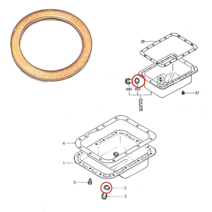 Kit di filtro Mitsubishi MT135 - MT185 | MT205 - MT286 | MT305 - MT367 - immagine 3