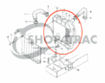 Radiateur Kubota B6001-B7001 | ZB6001 - ZB7001 | y compris les tuyaux de radiateur – Image 12