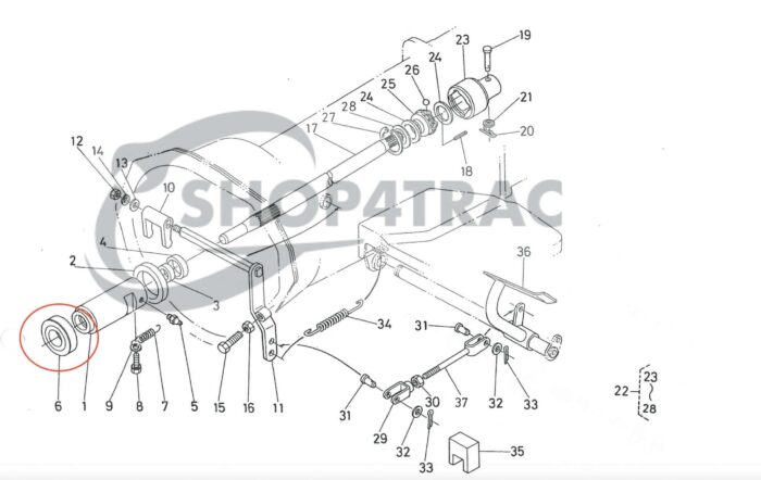 Clutch Kit Kubota B5000 - B7001 | Zen-noh ZB5001 - ZB7001 | B6100 - B7100 - Image 7