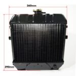 Radiateur Iseki TU1400 - TU1600 | TX1410 - TX2160 | Bolens G152 - G174 | incl. radiateurslangen - Afbeelding 3