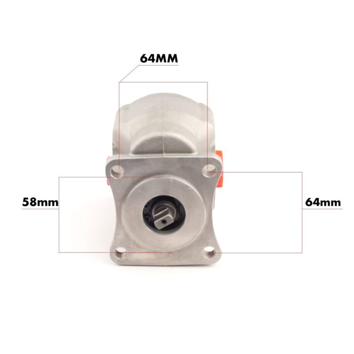 Hydrauliekpomp Kubota B1200 - B7100 | B1-10 | B1-17 - Afbeelding 7