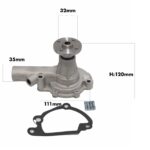 Water pump Iseki TX1000 - TX1500 | KE70 | KE75 | Bolens | Mitsubishi | Solé - Image 6