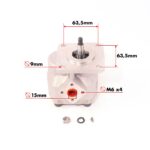 Hydrauliekpomp Yanmar YM1301 - YM1601 | F14 - F16 - Afbeelding 2