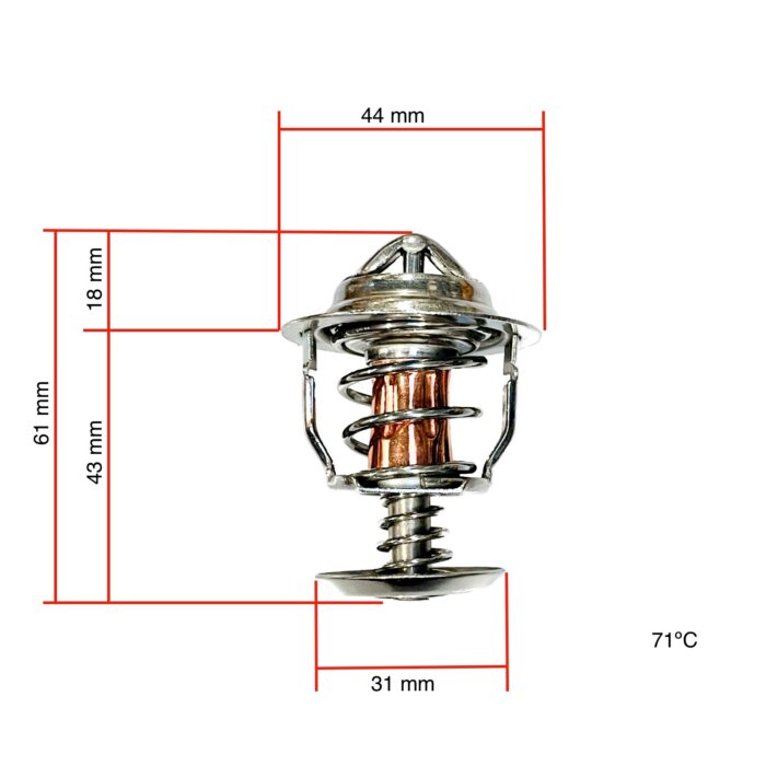 Thermostat Kubota D1703, V2203, V2403 – Image 2