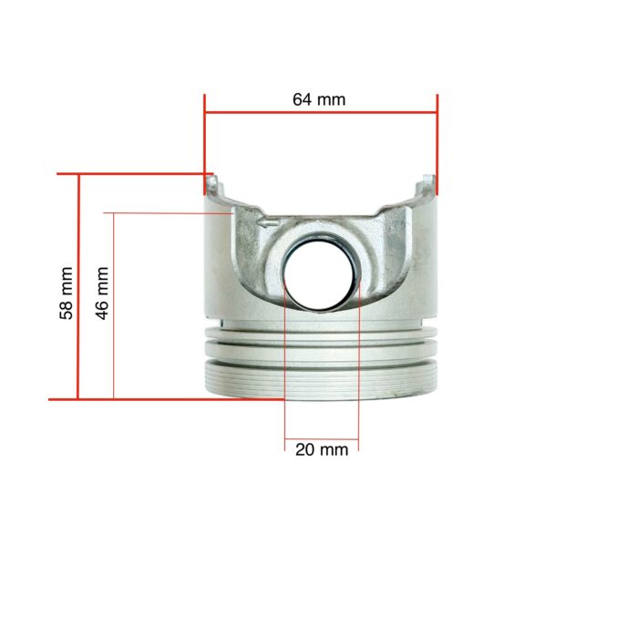 Piston Kubota Z402 | Aixam 400 - Image 2