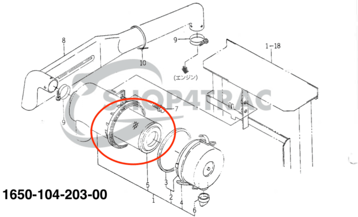 Kit di filtro Iseki TG GEAS | TG21-333 - immagine 2