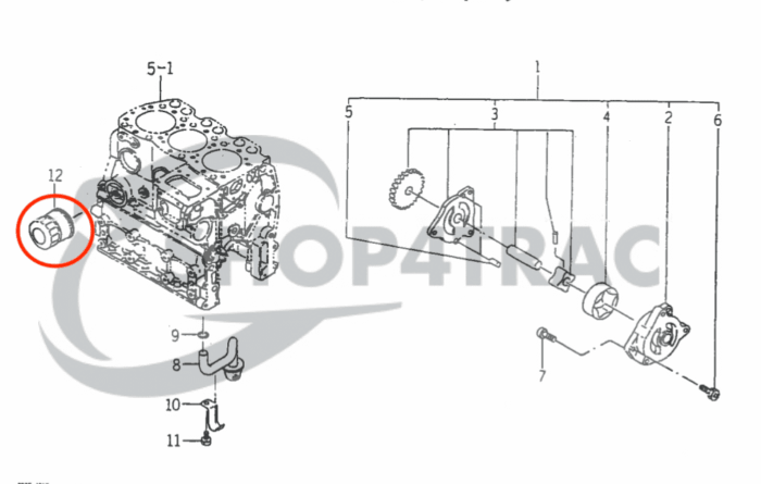 Kit di filtro Iseki TG GEAS | TG21-333 - immagine 4