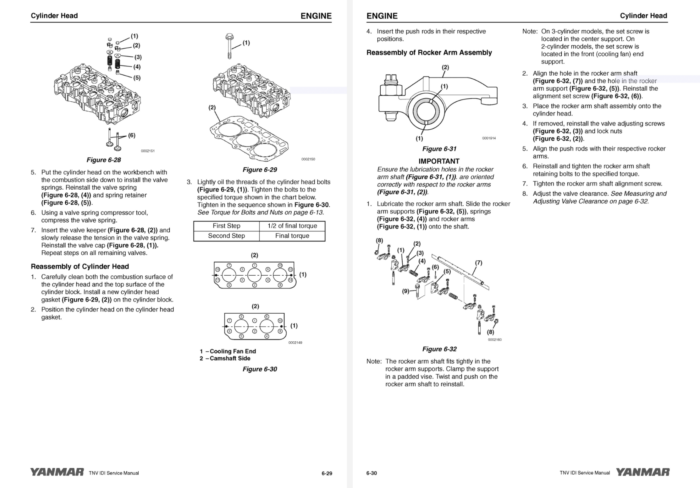 Manuale di assistenza Yanmar 2TNV70 - 3TNV70 - 3TN76 | Goldoni | Takeuchi | Hitachi - immagine 3