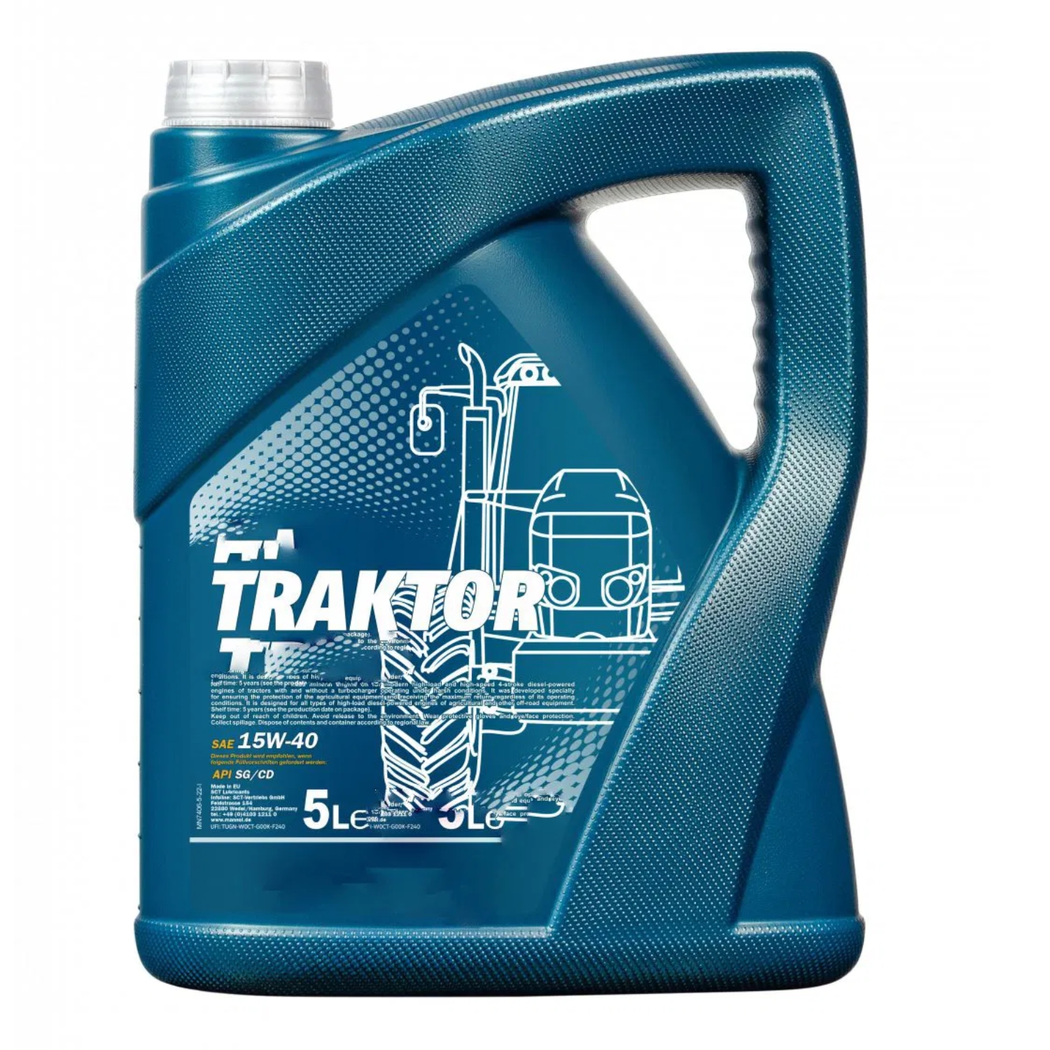 Oil-15w40 Aceite de motor 15W40 Iseki | Kubota | Yanmar | Shibaura | Satoh | Suzue | Hinomoto | - Imagen 1