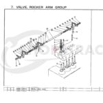 Paraolio valvola Kubota Motore Z500 - Z600 | D650 - D950 | V1100 - V1200 - immagine 2