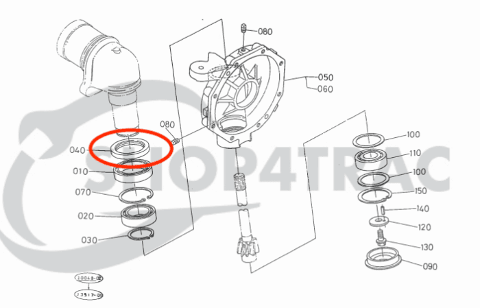 Kubota Joint Sceau à huile | L1 | GL19-GL320 | L2050 - L3250DT – Image 5