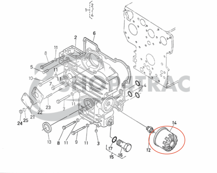 Filterset Kubota D750 - D850 - D950 - Afbeelding 3