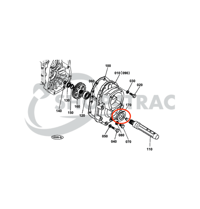 Hinterachsdichtung | Steckachs-Öldichtung Kubota B4200 - B5100 | GB16 - GB20 – Bild 2