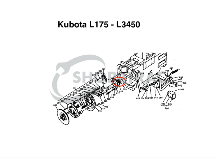 Wellendichtring Kubota L1500 - L3450 | Kioti-Dichtung Zapfwelle CK25 - CK30 | DK35 - DK55 | TC255210 – Bild 3