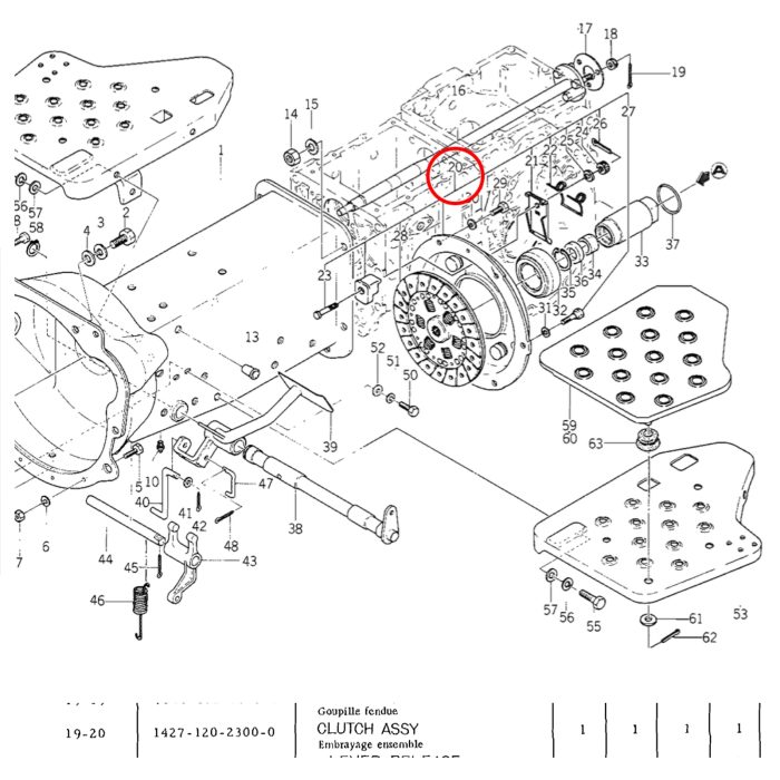 Spingidisco Iseki TX1210 - TX2160 | Bolens G152 - G174 - immagine 8