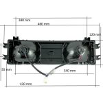 Koplamp Kubota GL19 - GL261