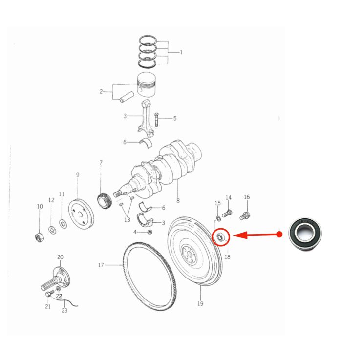 Zestaw sprzęgła Iseki typ 2 TU Landhope i SIAL