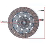Koppelingsplaat Kubota GL