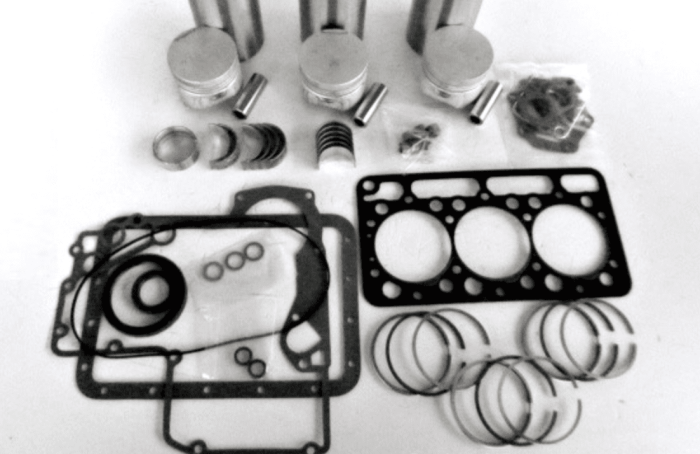 Zestaw remontowy silnika Kubota D722