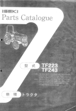 Instrukcja Iseki TF223 - TF243