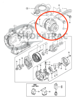 Dynamo Yanmar 3TNV70 - 3TNV88