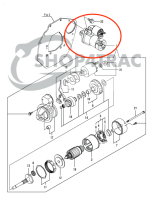 Startmotor Yanmar 3TNM72
