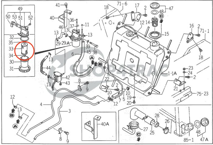 Zestaw filtrów Iseki TA Landleader