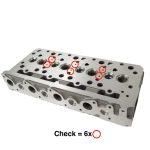 Cilinderkop Compleet Kubota V2203E | V2203B | V2403E | V2403M | model 1 - Afbeelding 12