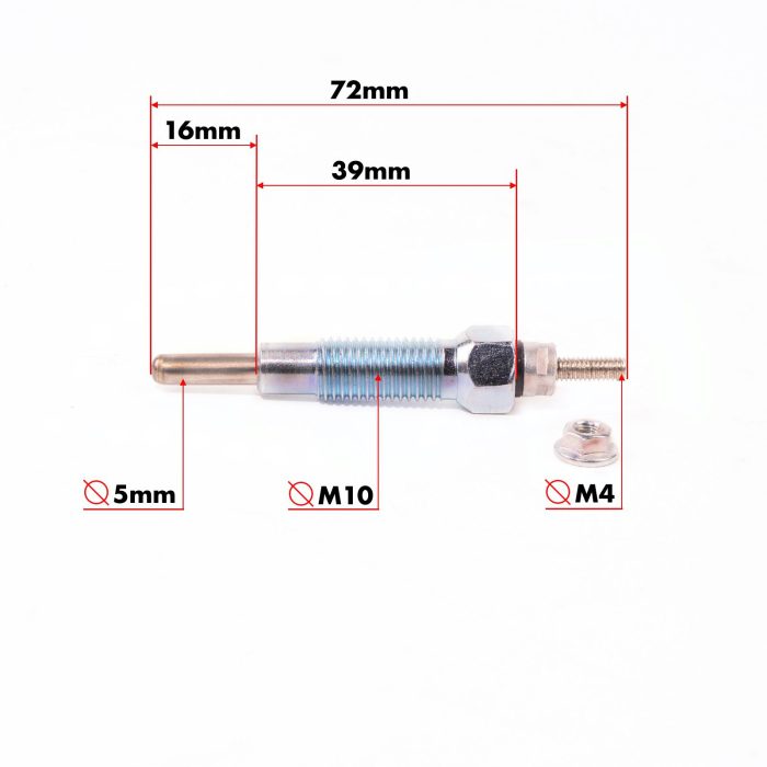 Świeca żarowa Kubota V1702