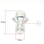 PTO aftakas verloopstuk adapter Kubota B5000 | B5001 - Afbeelding 2