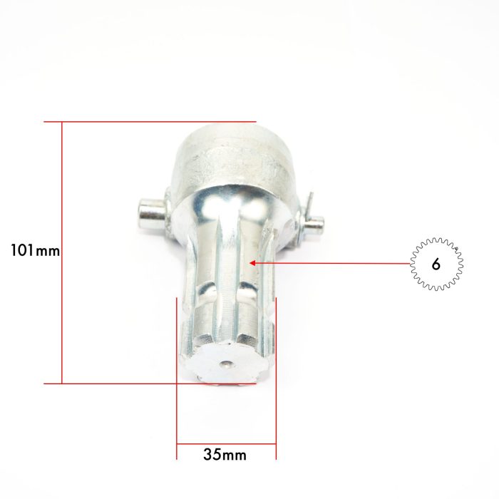 PTO aftakas verloopstuk adapter Kubota B5000 | B5001 - Afbeelding 2