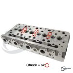 Cilinderkop Compleet Kubota V2203E | V2203B | V2403E | V2403M | model 1 - Afbeelding 13