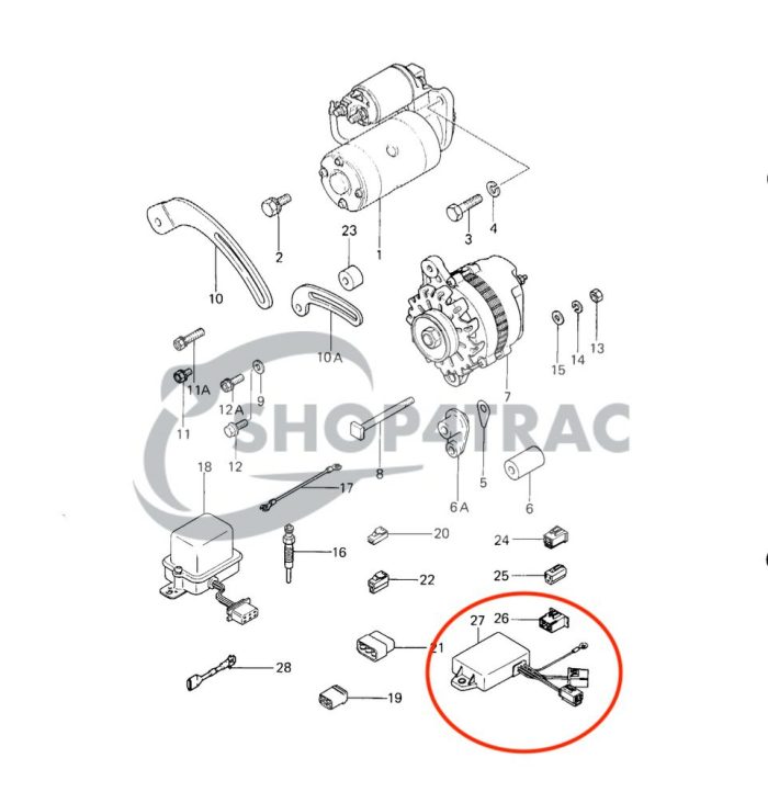 Regulator napięcia Mitsubishi K3B, K3D, K3E, K4D, K4E, S3L, S4L