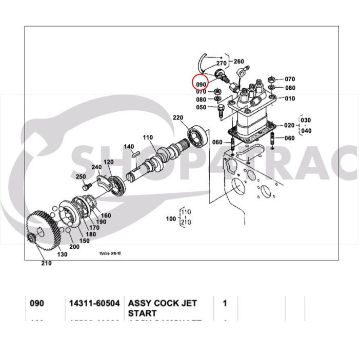 Ontluchtingsventiel Kubota GL | B | L | Bobcat - Afbeelding 2