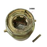 PTO-slipkoppeling | Aftakas voor minitractor | Kubota | Iseki | Kubota | Hinomoto | Yanmar - Afbeelding 6