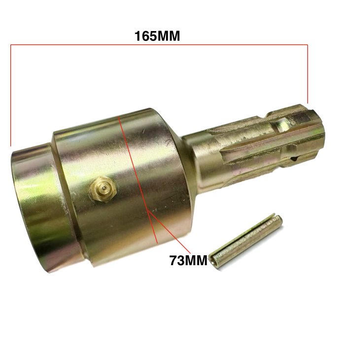 PTO-slipkoppeling | Aftakas voor minitractor | Kubota | Iseki | Kubota | Hinomoto | Yanmar - Afbeelding 5