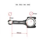 Drijfstang Mitsubishi S3L - S4l | S3L2 - S4l2 | S3L1 - S4L1 - Afbeelding 4