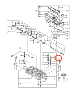 Cilinderkop compleet 3TNV76 | 3D76E Yanmar - Afbeelding 2