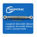 Topstang Cat. 2 | Kubota – Yanmar – Shibaura – Hinomoto – Iseki