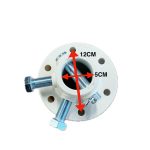 Llanta de eje pasante – Buje de rueda Iseki TX1000 - TX1510 Serie antigua | Bolens G152 - G154 - Imagen 2