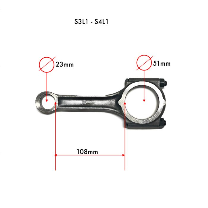 Drijfstang Mitsubishi S3L - S4l | S3L2 - S4l2 | S3L1 - S4L1 - Afbeelding 5