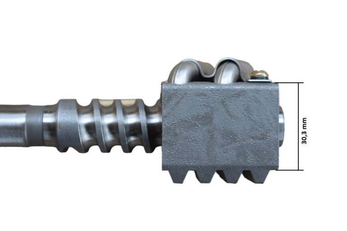 Stuurstang Kubota B1-15 | 385mm - Afbeelding 2