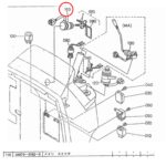 Contactslot Kubota GL19 -GL321 | L2900 - L6060  | Hinomoto NX - Afbeelding 2