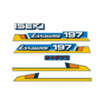 Sticker | Stickerset Iseki Landhope TU197 | TU Series - Afbeelding 2